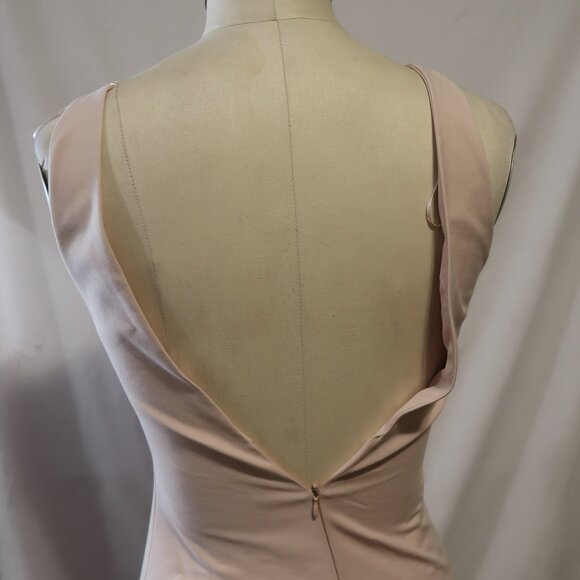 Blush Pink Embellished Bodycon Dress - Picture 3 of 8